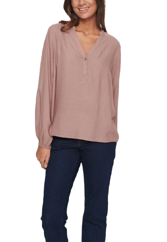 Saint Tropez CampanulaSZ Shirt Skjortor Dam Lila XS