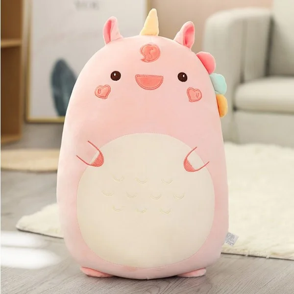 【BQ】Ny 60 cm Squishmallows Plysjleketøy Kawaii Myk Stor Pute Husky Kosedyr Pute Bedårende Koselig Gave Kompatibel med Barn Hjemmeinnredning