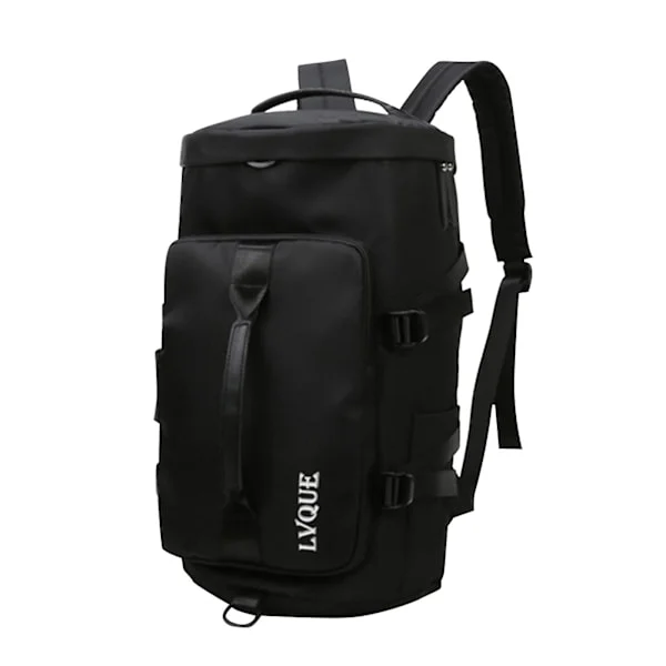 Gym Bag for Kvinner Sports Duffel Bag Reise Ryggsekk Weekend Overnight Bag med Sko-rom