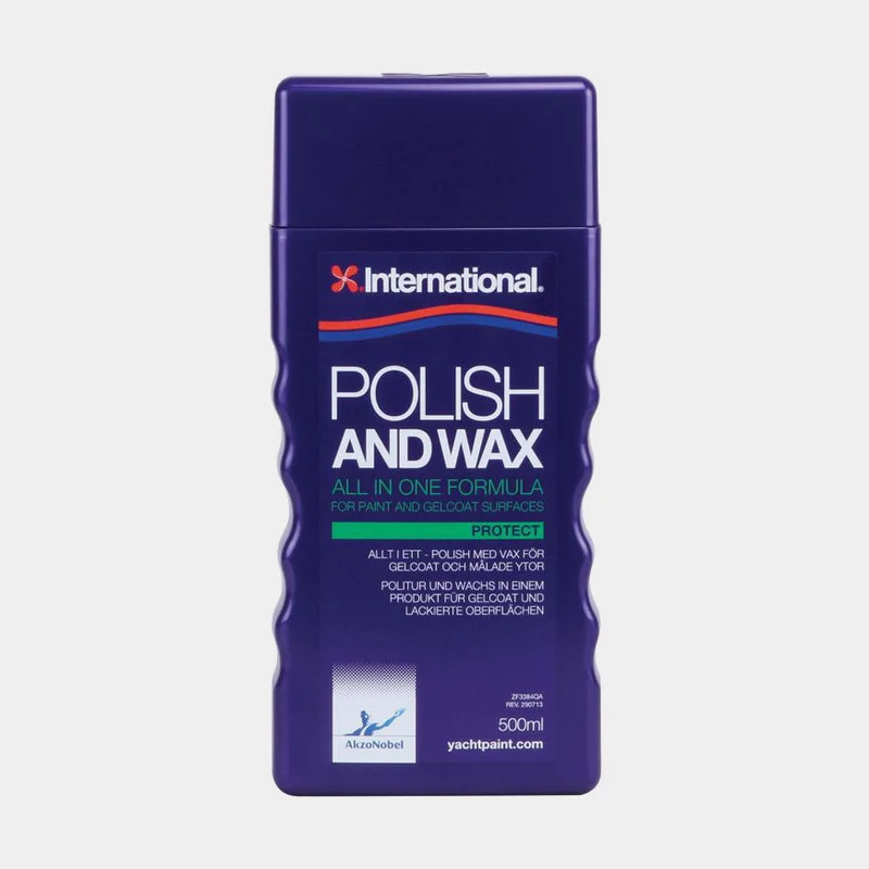 Båtpolish med vax International Polish and Wax Protect, 500 ml (polermedel båt)