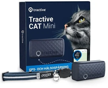 Tractive-GPS CAT Mini - Dark Blue-GPS-tracker for katten med opptil 7 dagers batteritid-Smart home-Petcare