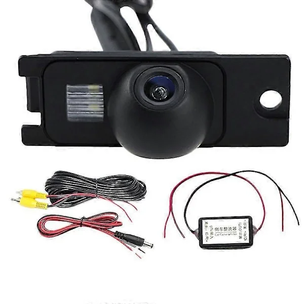 Forreste kamera til bil, til S80 S60 S60l Xc60 Xc90 V70 Xc70 1999-2009 Full HD CCD Bakkamera Logo Mark Kamera