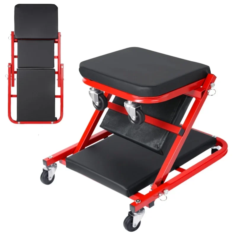 AliExpress - Chariot d'atelier Z-Car 3-en-1 avec capacité de charge de 150 kg, tabouret roulant pour mécanicien, rotation à 360° ° Planche à roulettes