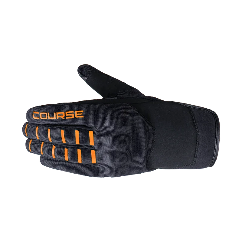 Guanti Moto Course Virus LT-TX Nero/Arancio M