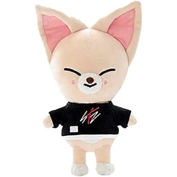Mjukis Stray Kids Plyschleksaker Kawaii Skz Gosedjur Tecknad Anime Mjukt Stoppat Gosedjur Söta Dockor (Bbokari) ((Räv)-FF-
