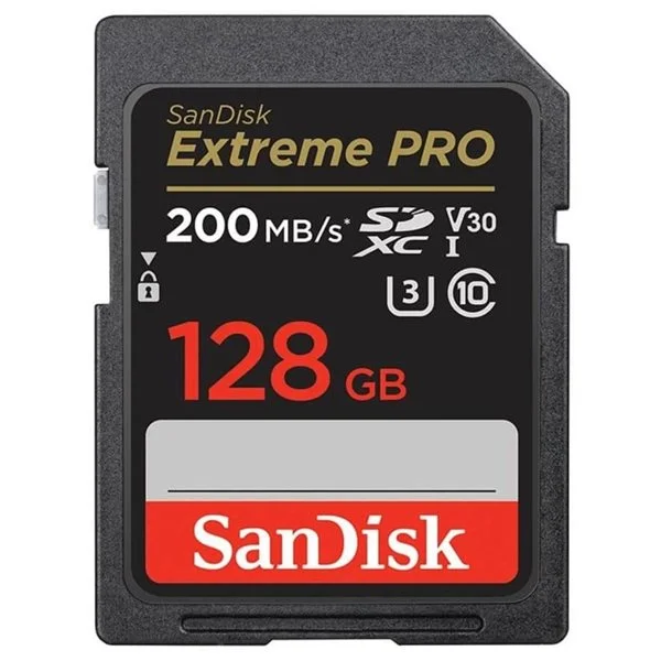 Muistikortti SanDisk Extreme Pro SDXC - 128GB