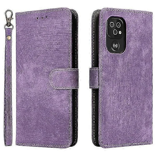 For Doro 8100 / 8200 Deksel Lommebok RFID PU-skinn Telefondeksel Stativ med Stropp