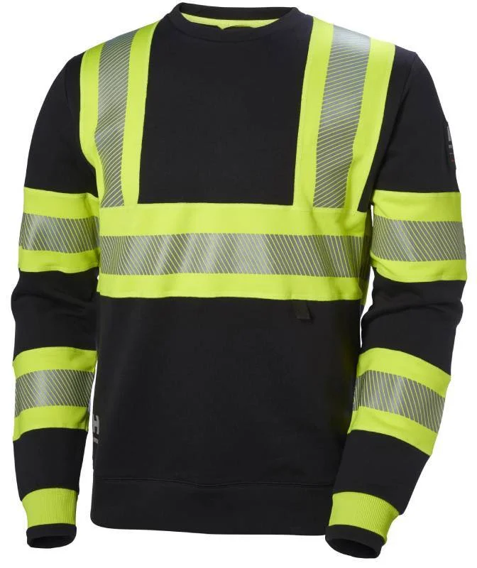 Helly Hansen Workwear ICU 79272-369 Genser varsel, svart/gul Hi-Vis Gul, Klær
