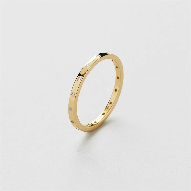 Love Ring - 24K Gold Plated Sterling Silver