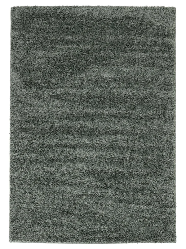 Eén Kleur Hoogpolig Vloerkleed Aris - Groen 200X300 In Scandinavische Stijl