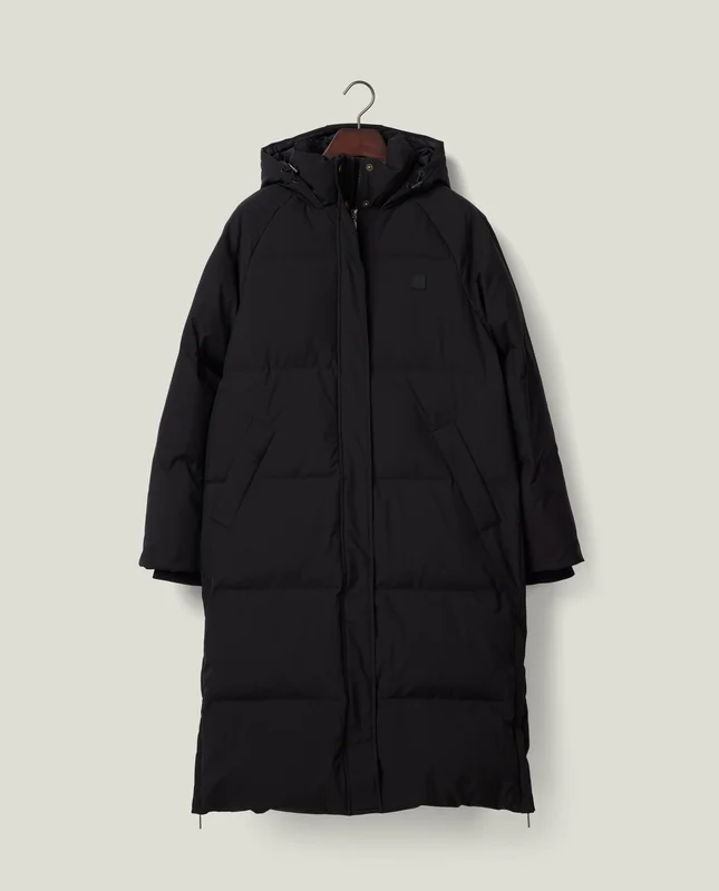 Lexington Lang dunparkas, Svart
