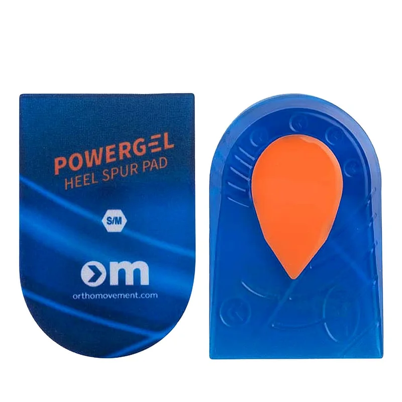 Spar 20% • Køb 2, Ortho Movement Heel Spur Pad Lindring mod Hælspore Blå S/M, Tøj & Bolig, Såler & Indlæg, Hælindlæg
