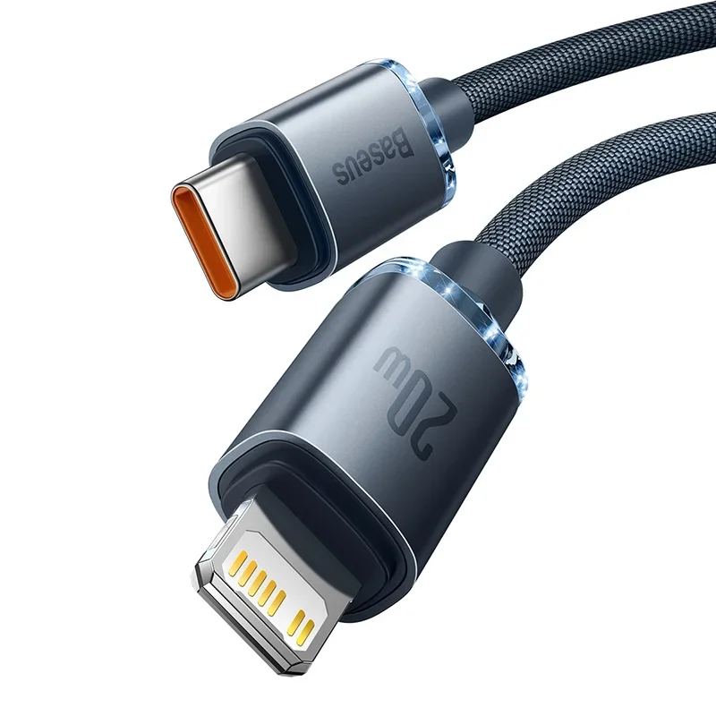 AliExpress - Baseus USB Typ C PD 20 W Kabel für iPhone 14 13 12 Pro X 8 Schnelles USB-C-Kabel für iPhone-Ladekabel USB-Typ-C-Kabel Drahtcode