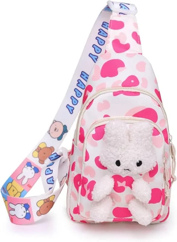1 pc Kids Backpack, Kids Backpack Kawaii Bag Kids Travel Bag Chest Bag, Kids Shoulder Bag Mini Backpack for Girls
