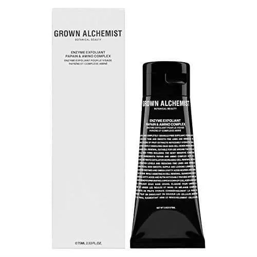 Grown Alchemist Enzyme Exfoliator for Face - Papain & Amino Complex - Tillverkad med organiska ingredienser (75ml - 253oz)