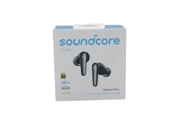 Soundcore Liberty 4 Pro Black-glossy / trådløse ørepropper / ekte trådløse hodetelefoner