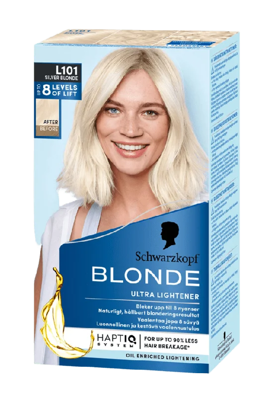 Schwarzkopf Blonde L101 Silver Hårfärg Unisex 165 ML