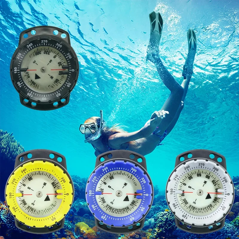 AliExpress - Boussole de plongée sous-marine multifonction, plaque Shoous, guide de pointage, camping, escalade, randonnée, outil, 50m