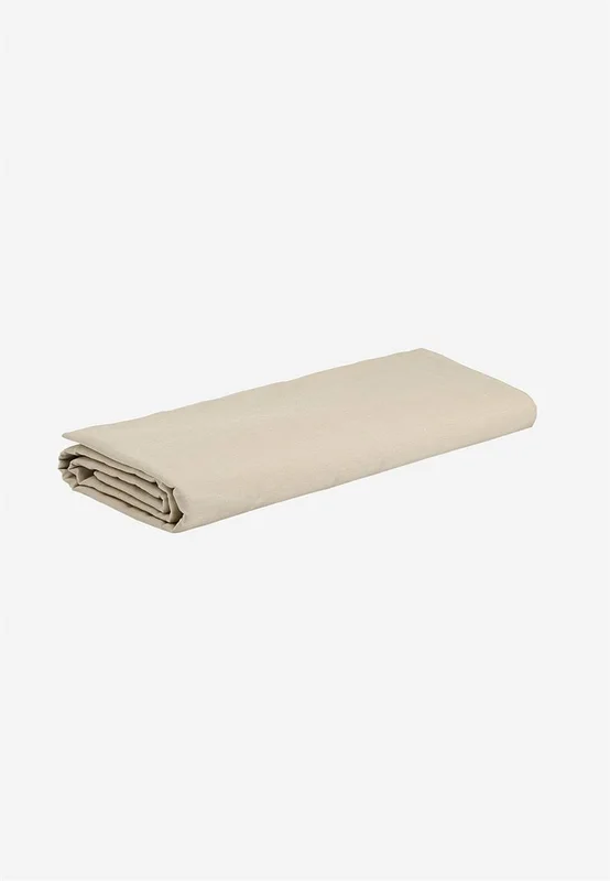 Cellbes of Sweden - Underlakan i satin Ekologisk bomull - ljusbeige - - 150 x 260 cm