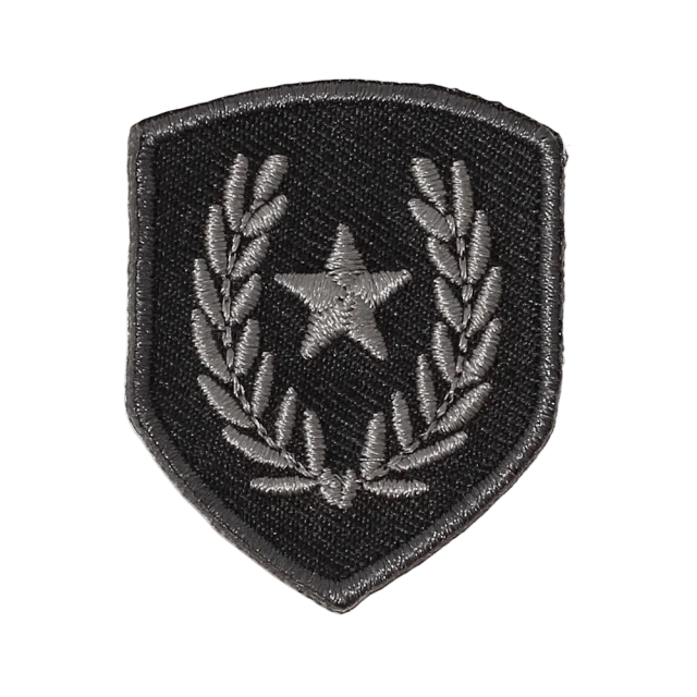 Trend-Tex Applikation Blazon Sytillbehör Svart 3,4 x 4,1 cm