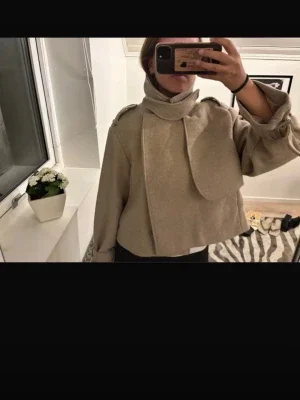 Kappa ull, hm beige, jacka