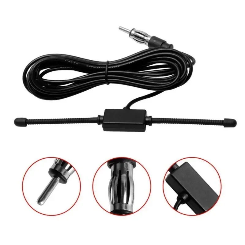 AliExpress - Antenne FM de voiture antenne dipôle de voiture bateau stéréo AM FM antenne en verre antenne Radio antenne stéréo de voiture antenne 