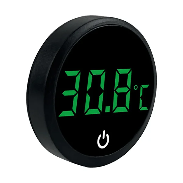 Självhäftande termometrar för akvarier, terrarier, temperaturmätare, akvarietermometrar med exakt/centigrad LCD-display