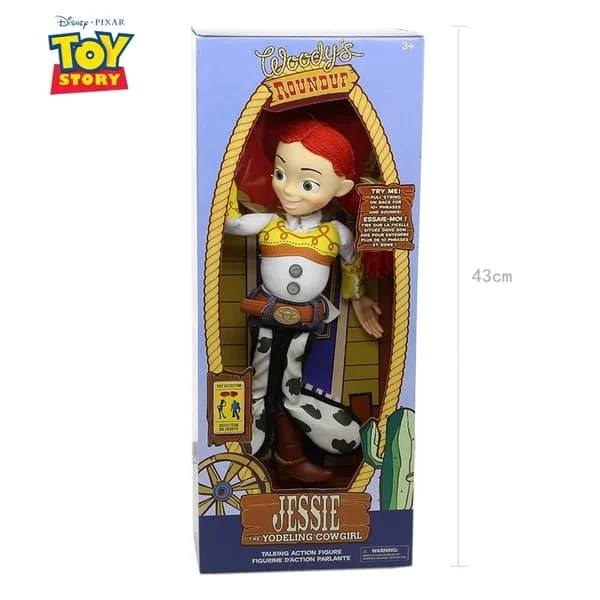 Disney Toy Story 4 Talande Woody Buzz Jessie Rex Action Figurer Anime Dekoration Samling Figurin Leksaksmodell För Barn Present - Perfekt