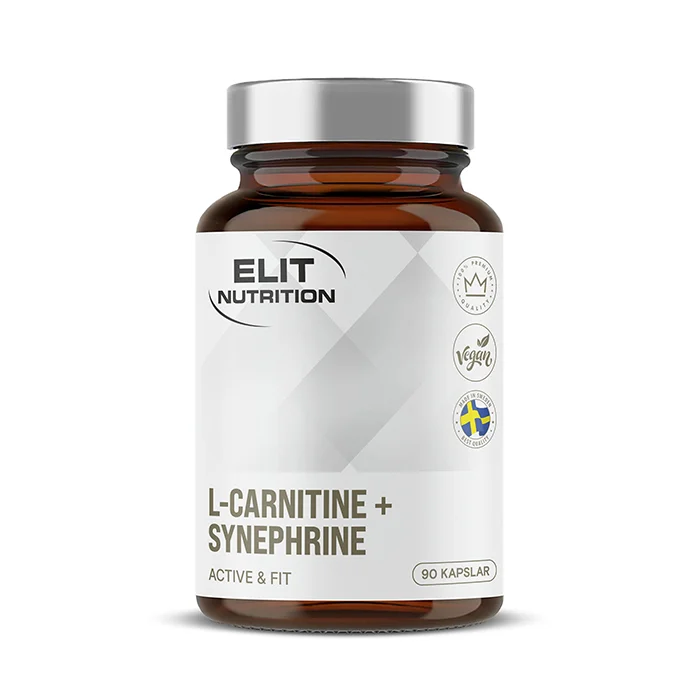 L-karnitin Elit Nutrition ELIT L-carnitin + Synephrine 60 kapsler - Bodyman.dk
