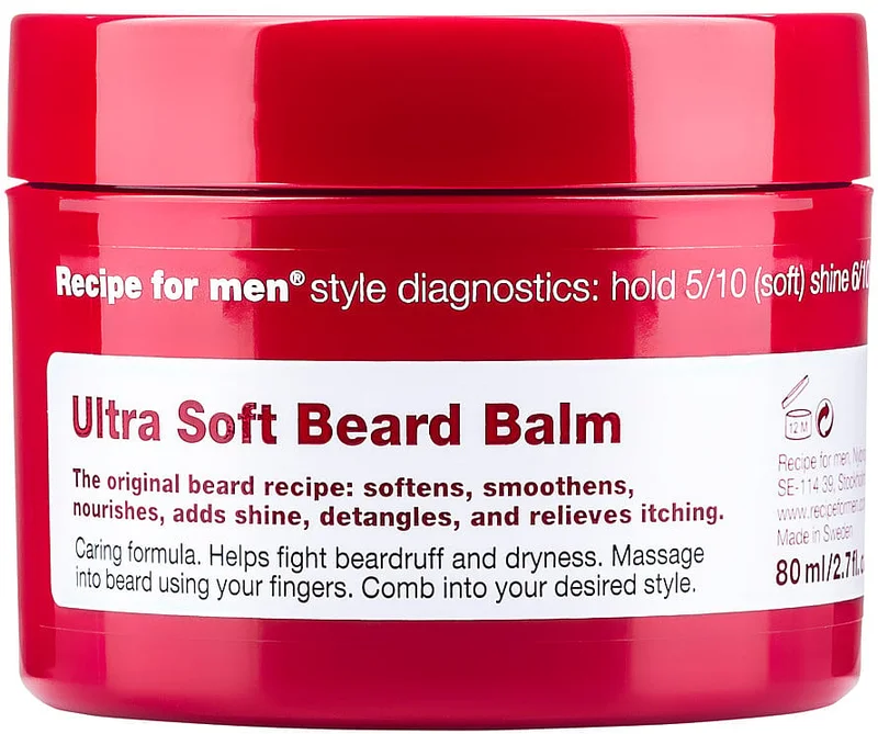 Recipe For Men Ultra Soft Beard Balm, Mænd, Skægpleje, Beard Balm