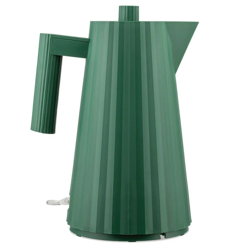 Alessi MDL06 Plissé vattenkokare 1,7 liter, grön | Köksmaskiner > Vattenkokare | Bagaren och Kocken