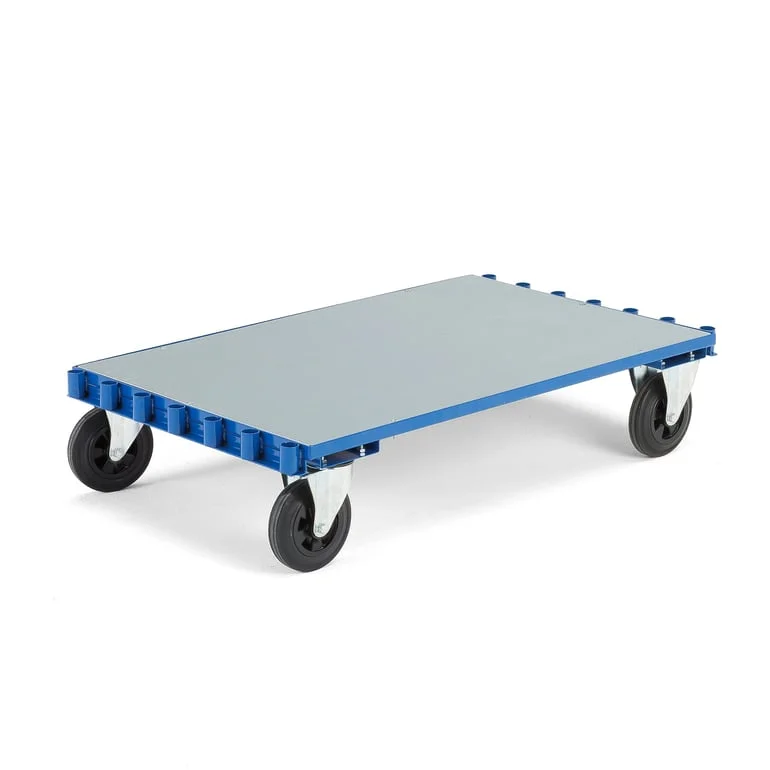 Platform board trolley, no brakes, 800x1250 mm