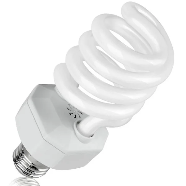 Uva Uvb 10.0 Reptiler Glödlampa, 26w Dubbelhot Uv-lampa, Kompakt Lysrör, Lämplig För Ökenreptiler DFS