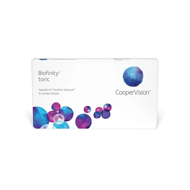 Biofinity Toric - 6/laatikko - Piilolinssit - Biofinity