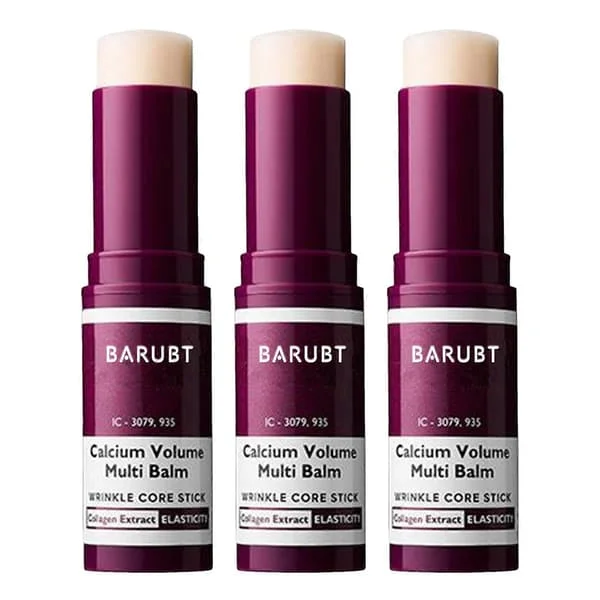 Kalsium Multi Balm, Kalsium Volum Multi Balm, Rynke Core Stick, Kollagen Fuktighetsgivende Stick, Anti-aldring Oppstrammende Serum Stick for Øyne