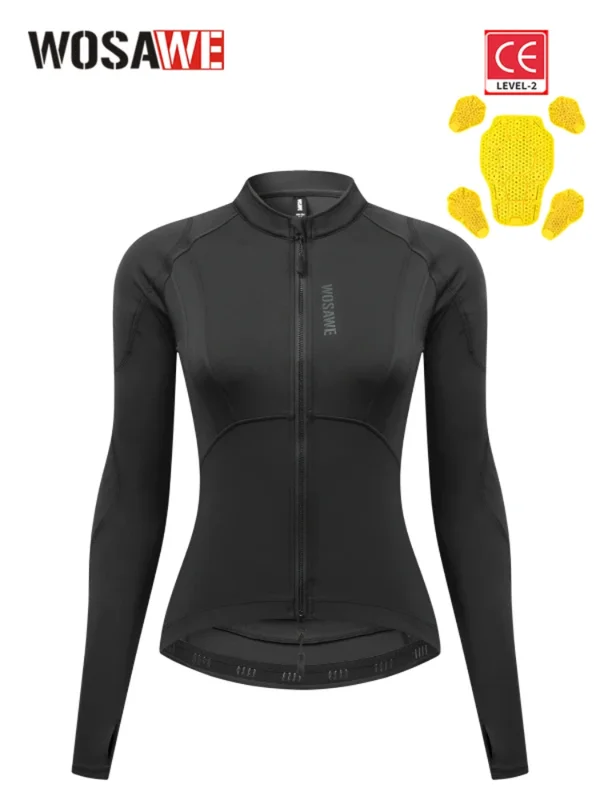 AliExpress - WOSAWE Damen-Motorradjacke mit CE2-zertifiziertem Schutz, atmungsaktive Reitjacke für Frauen, Motorradjacke