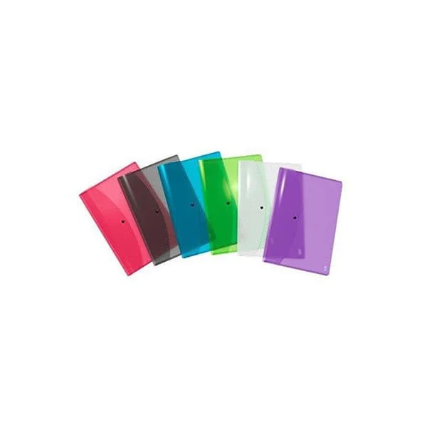 A3 Kuvert - Elba - Hawaï - Tryckknapp - Polypropen - Assorterade