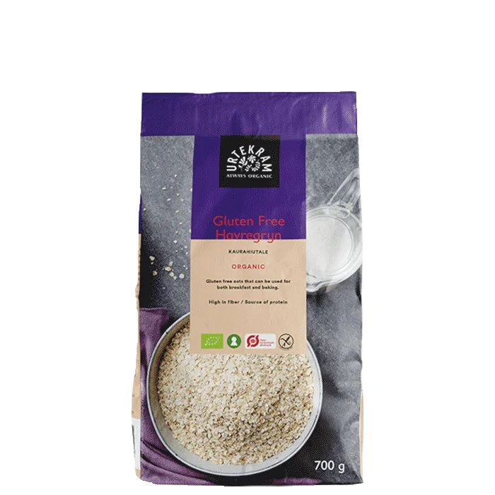 Urtekram Havregryn Uten Gluten 700 gram