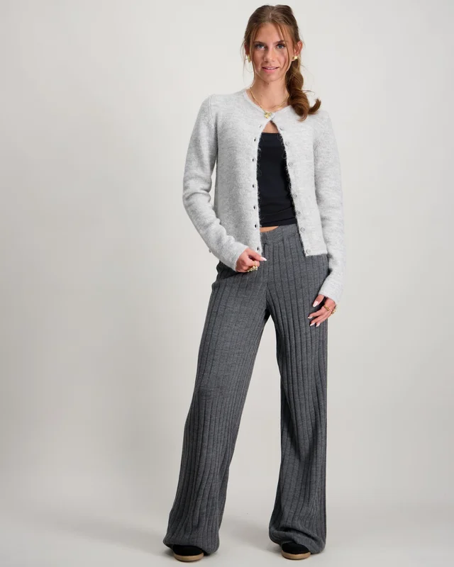 Kids ONLY KOGTESSA PANT KNT Harmaa Housut Tytöt - Kids Brand Store