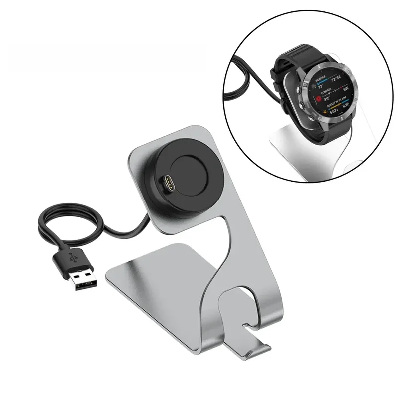 AliExpress - Station de chargement en métal pour Garmin Fenix 7 Vivoactive 3 4 4s, pour Fenix 5 Pro 5X Plus 5s 6 6X 6S 7X 7S Venu, câble de chargement