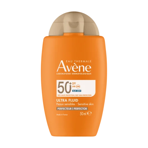 Avene Sun Ultra Fluid Perfector solkrem ansikt SPF 50+ 50 ml