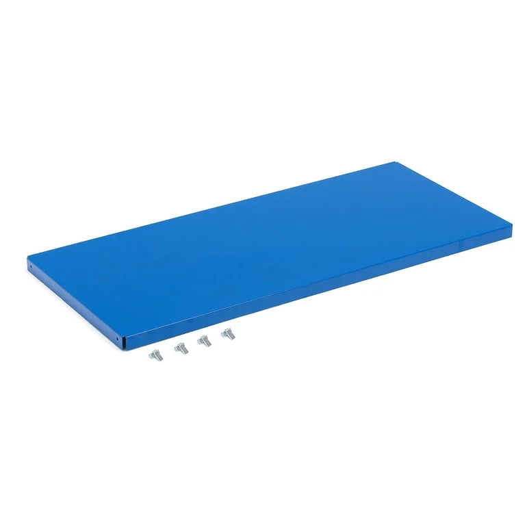 Extra shelf for tool cabinet SUPPLY, D 500 mm, 70 kg, 975x440 mm, blue