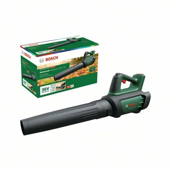 Bosch DIY AdvancedLeafBlower 36V-750 Løvblåser uten batteri og lader, Hagemaskiner