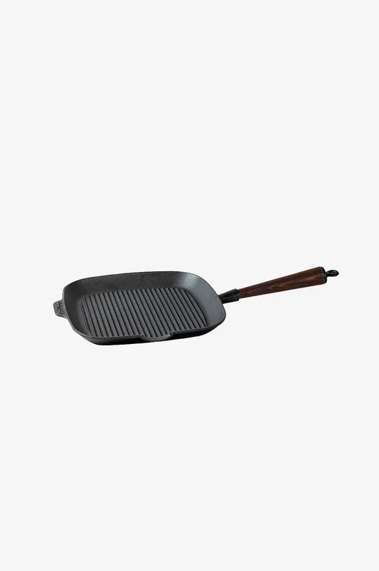 Carl Victor - Grillpanna i gjutjärn 28x28 cm - Svart - Stekpannor & grillpannor - Från Homeroom