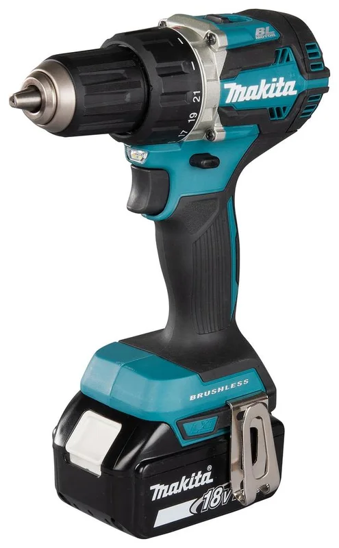 Makita DDF484RGJ Borskrutrekker med batteri og lader, Maskiner