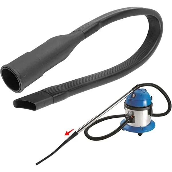 Universal dammsugarmunstycke dammsugartillbehör, långt och flexibelt fogmunstycke för alla dammsugare med 35/32 mm anslutning