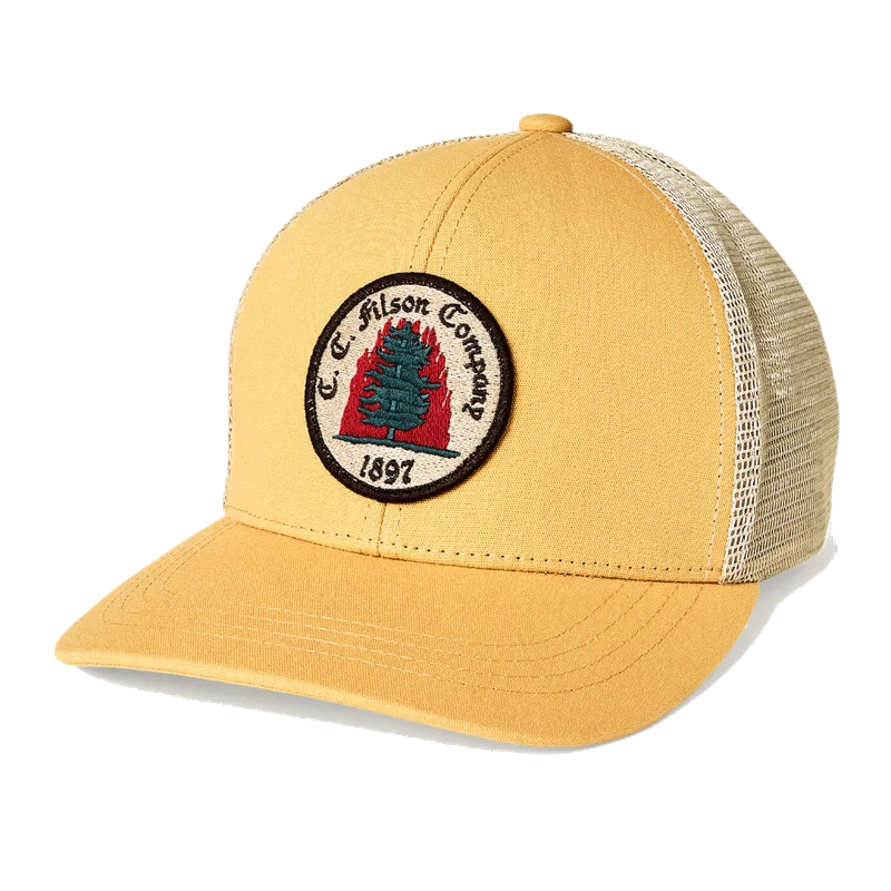 Filson Wildfire Logger Mesh Cap Vintage Gold