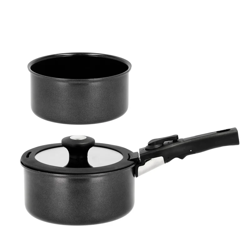 Holm Grytset m. avtagbart handtag 1,1 + 2,4 liter | Matlagning > Kokkärl & Stekpannor > Grytset & Kastrullset | Bagaren och Kocken