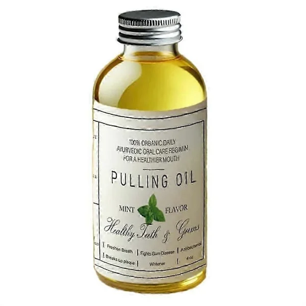 1-3X Pure Organic Coconut Oil Pulling Professional Oral Breath Freshener Oral Care Products!ZZ59 S05