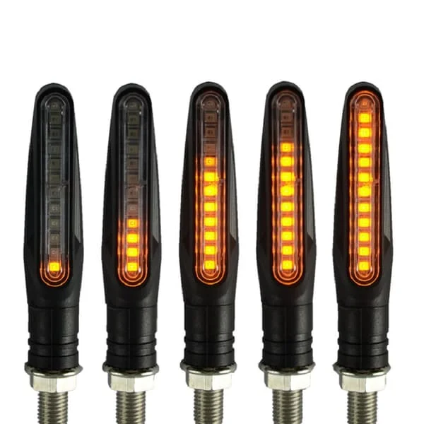 E11 Märkt Motorcykel LED Blinkers Ljus 335 SMD Motorcykel Blinkers Ljus Inbyggt Relä Motorcykel Blinkers Indikatorer 4st